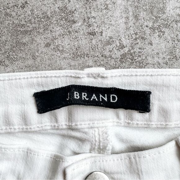 J Brand Mid Rise Flare White Jean Size 28 - Picture 7 of 10